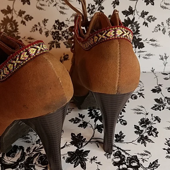 Anne Michelle Revenge heeled ankle boot  b59 - Picture 5 of 10